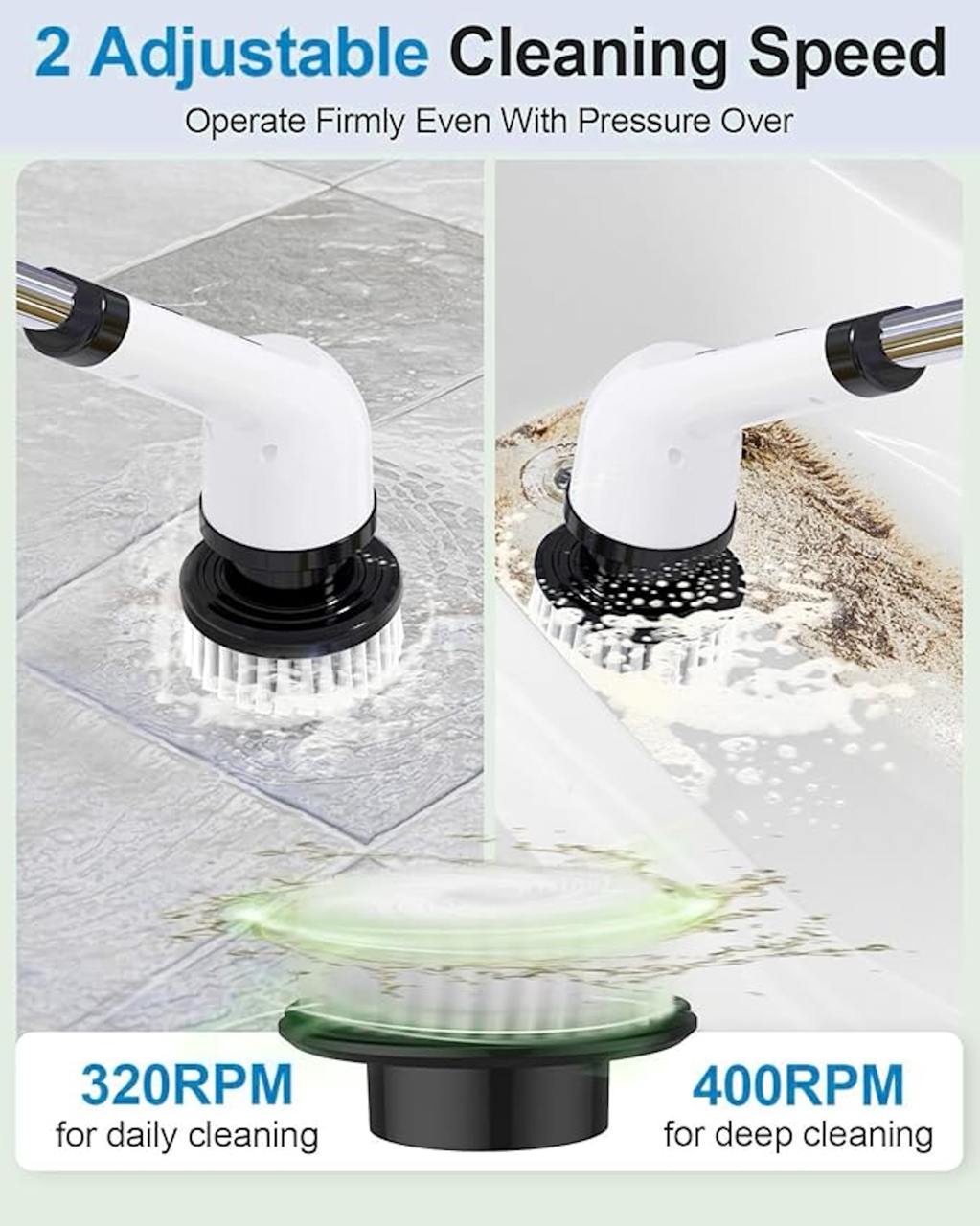 INNOVATION™ SpinPro Electric Spin Scrubber