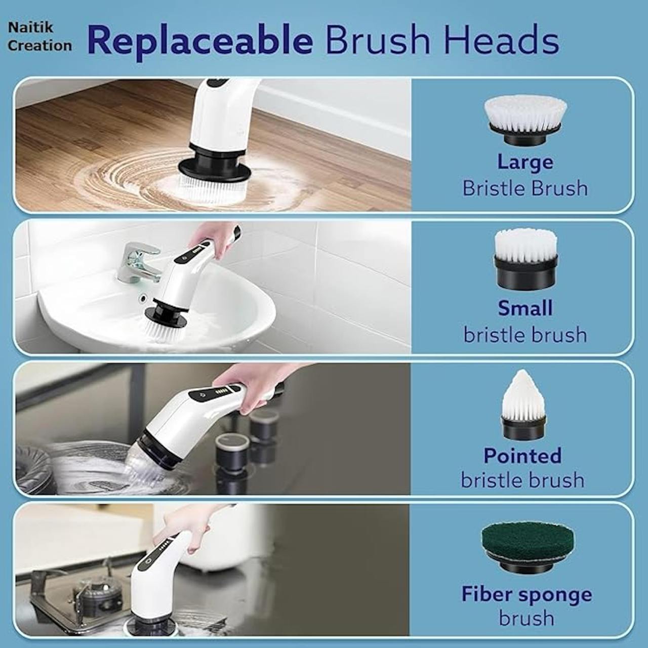 INNOVATION™ SpinPro Electric Spin Scrubber