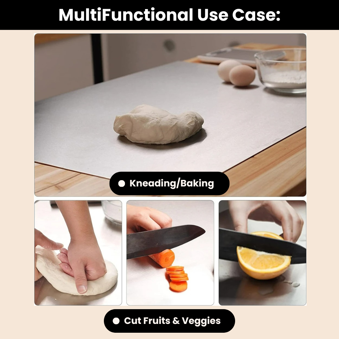 INNOVATION™ Premium Stainless Steel Kitchen Chopping Board